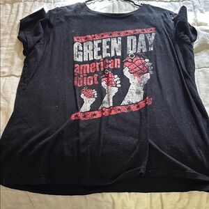 Green Day American Idiot Black T-Shirt